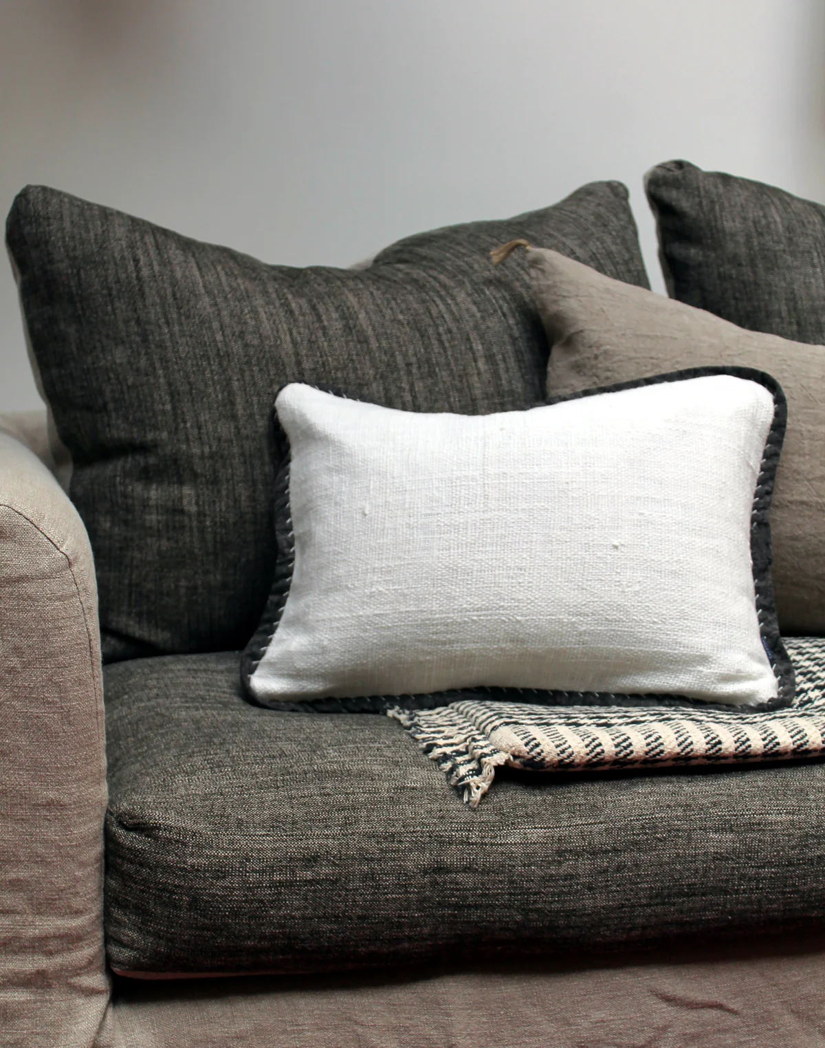 Housse de coussin Khadi 40x55